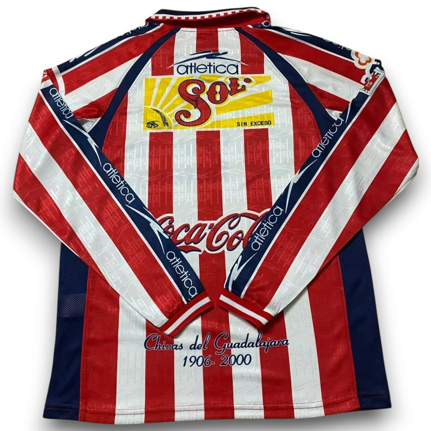 Camiseta Chivas 1999-2000 Local Manga Larga