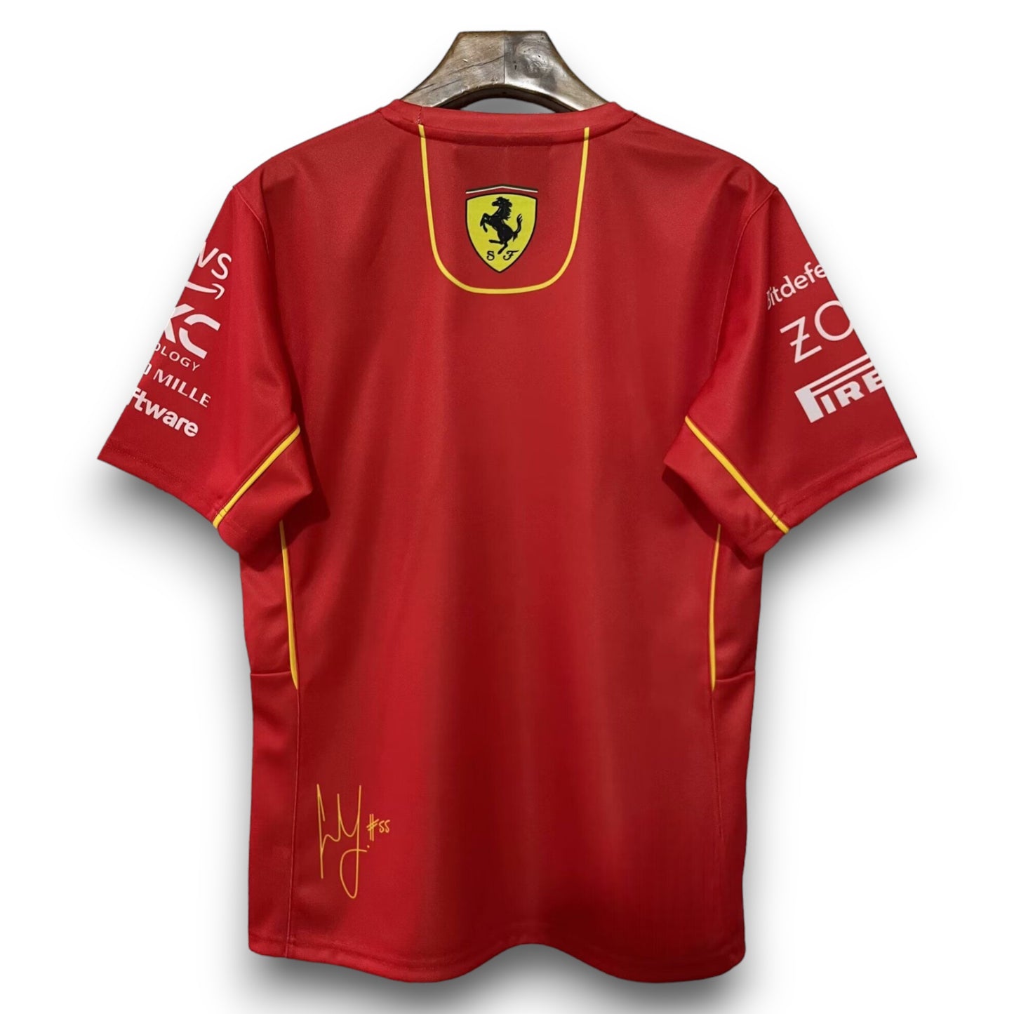 Camiseta Ferrari F1 Carlos Sainz #55 - 2024