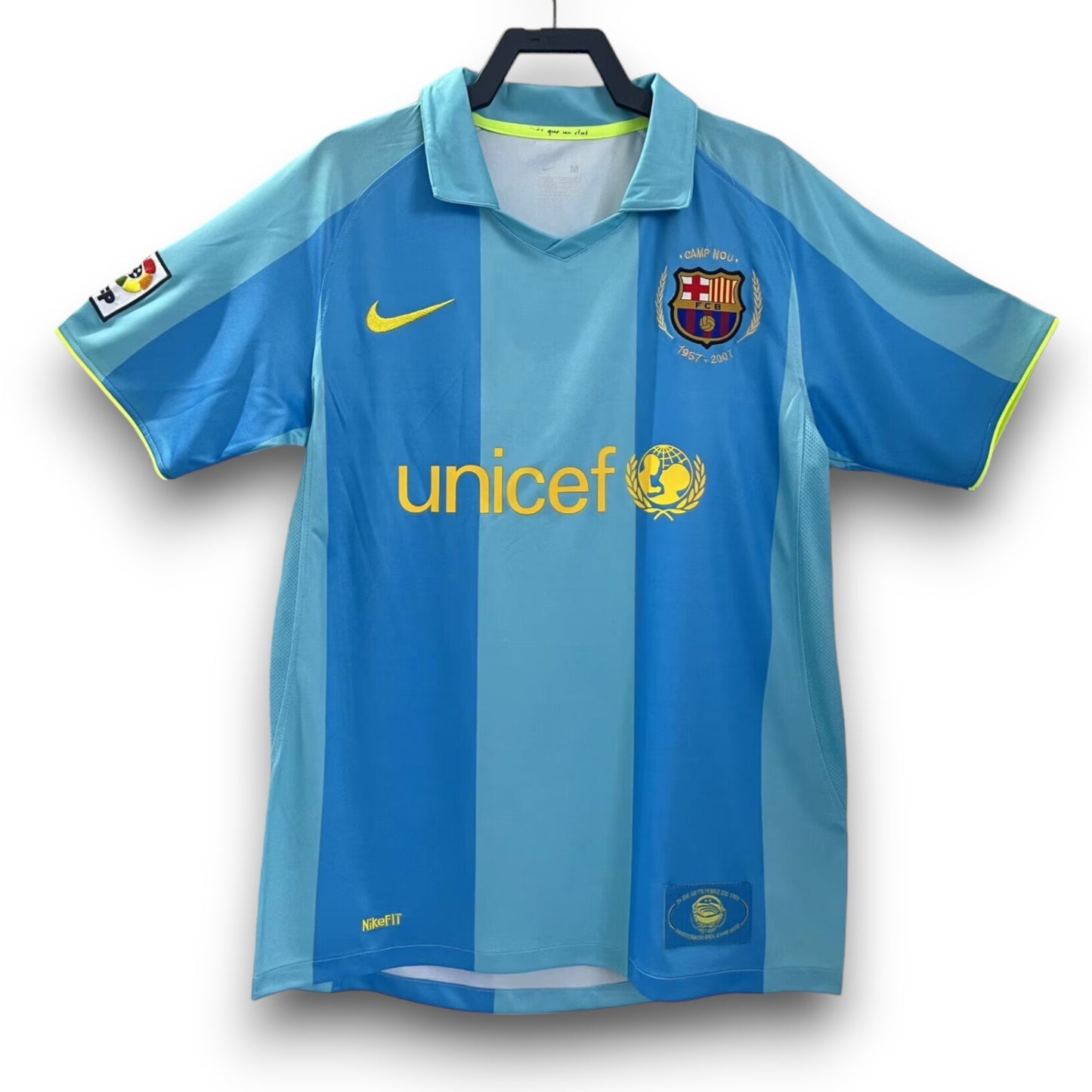 Camiseta Barcelona 2007-2008 Visitante