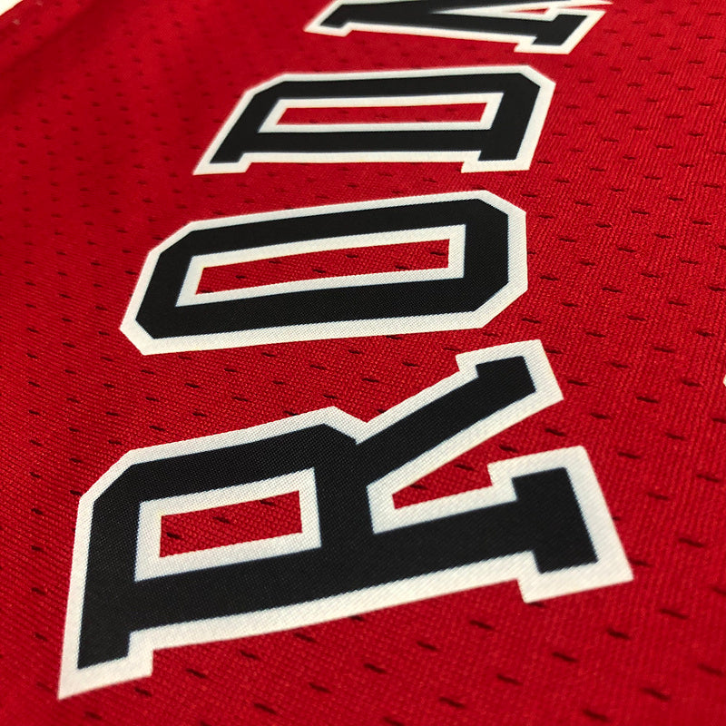 Camiseta Chicago Bulls Dennis Rodman - Mitchell & Ness- Red