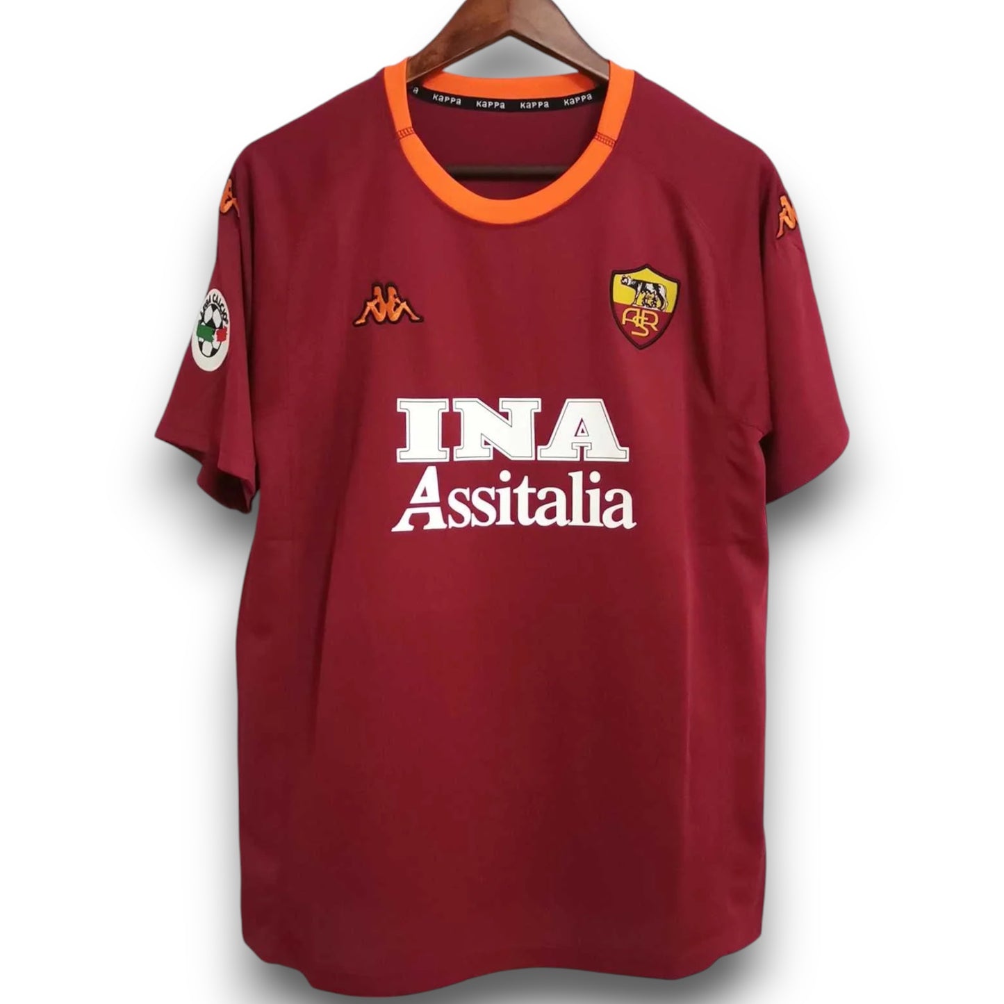 Camiseta AS Roma 2000-2001 Local