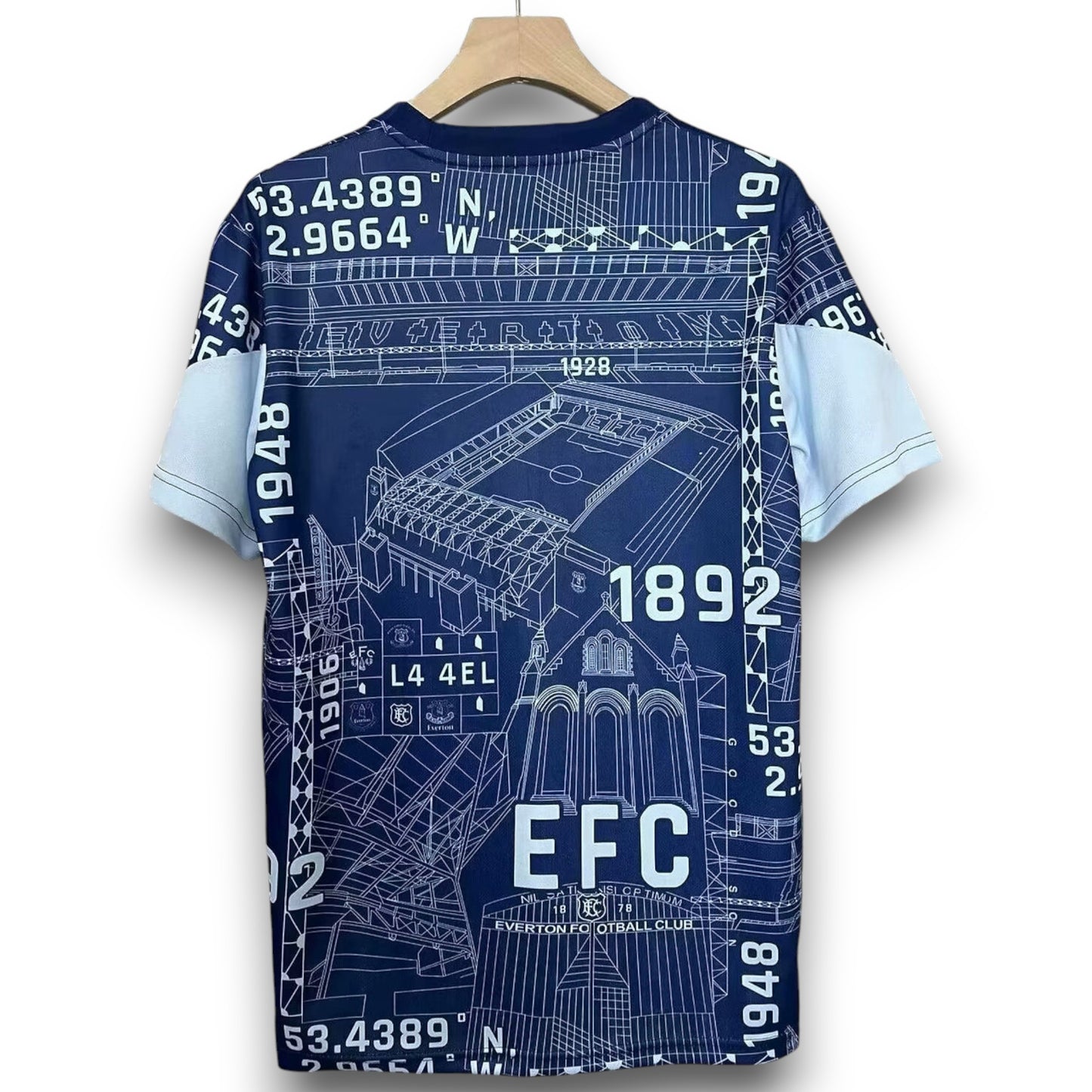Camiseta Everton 2024-2025 Prepartido