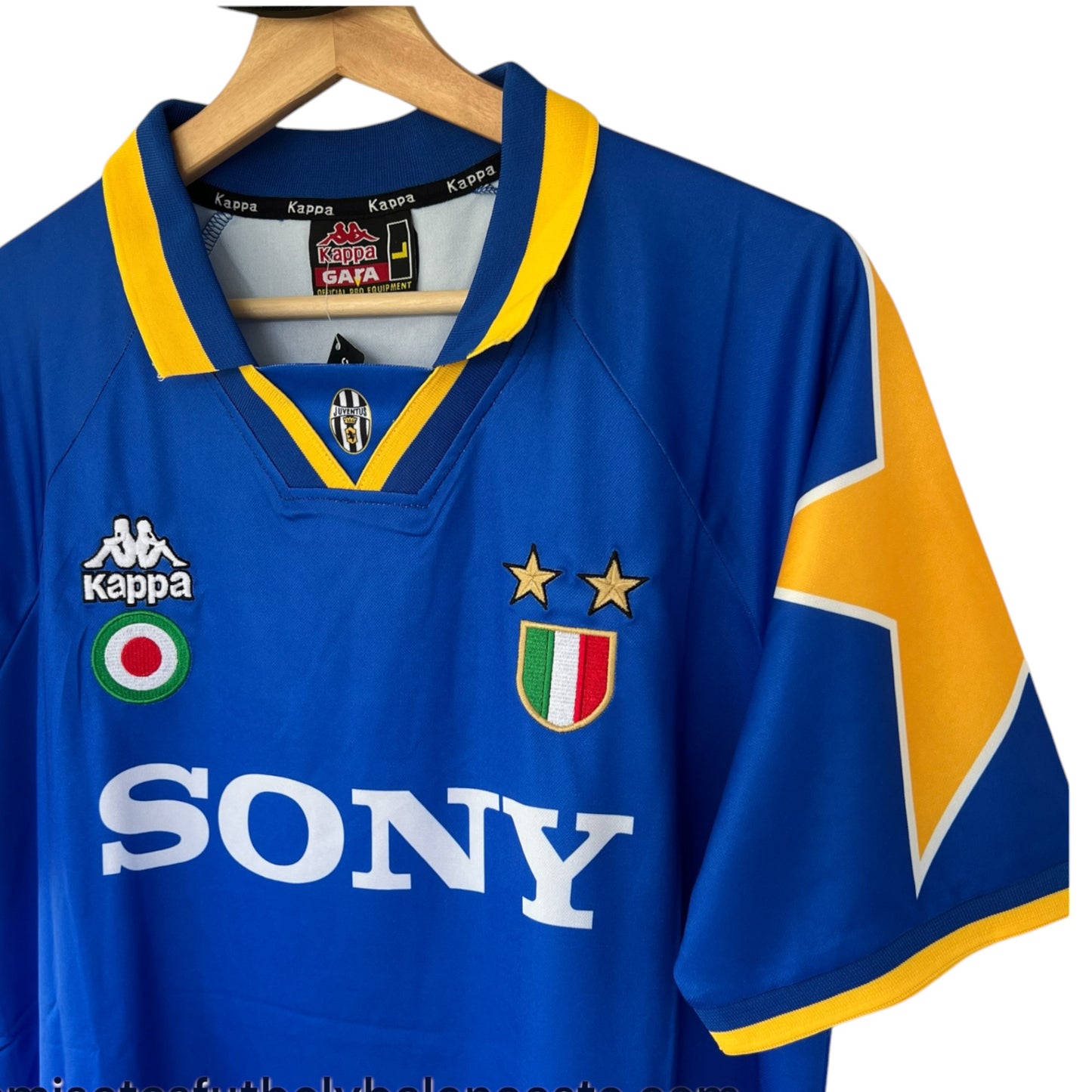 Camiseta Juventus 1995-1996 Visitante Final UCL