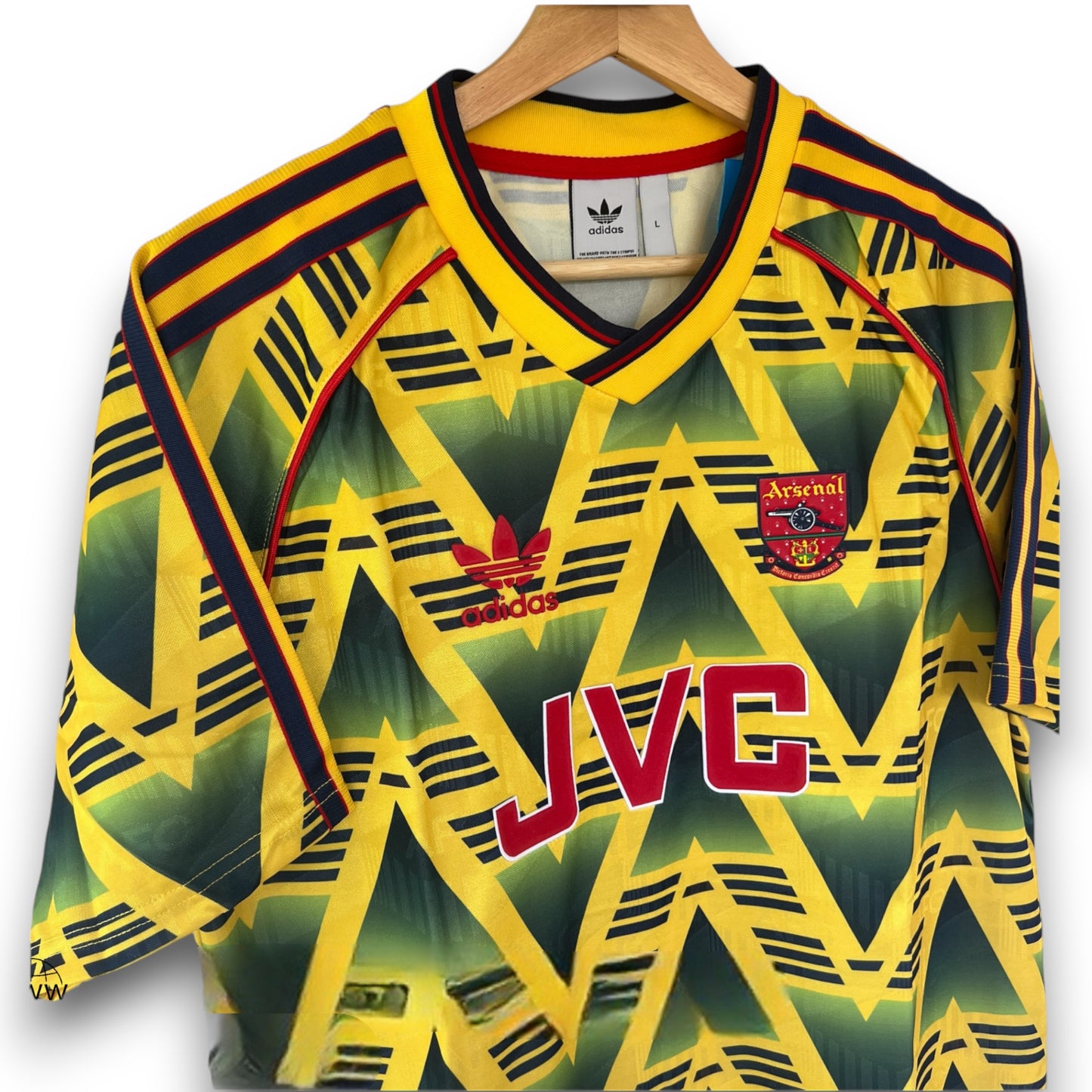 Camiseta Arsenal 1991-93 Visitante