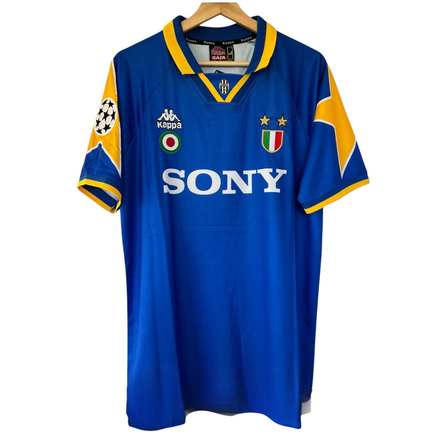 Camiseta Juventus 1995-1996 Visitante Final UCL