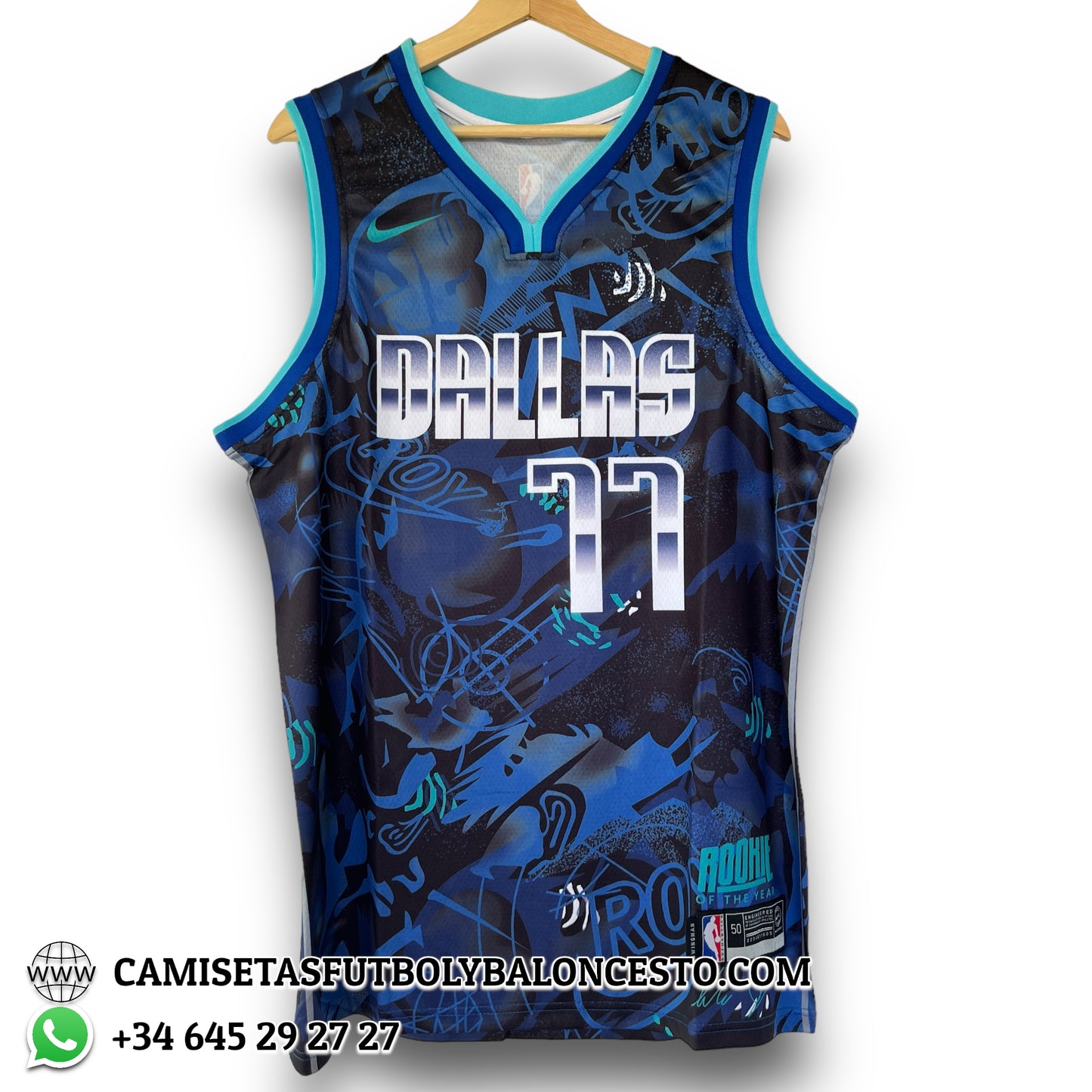 Camiseta Dallas Mavericks Doncic - Roy Select - 20/21