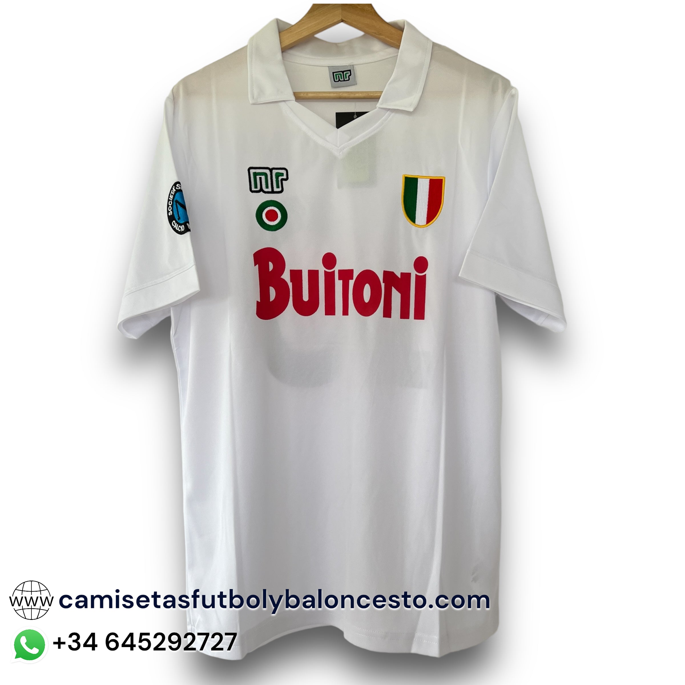 Maillot De Gardien De But Napoli 1982/83 Porté En Match Par Luciano Castellini - UHLSPORT