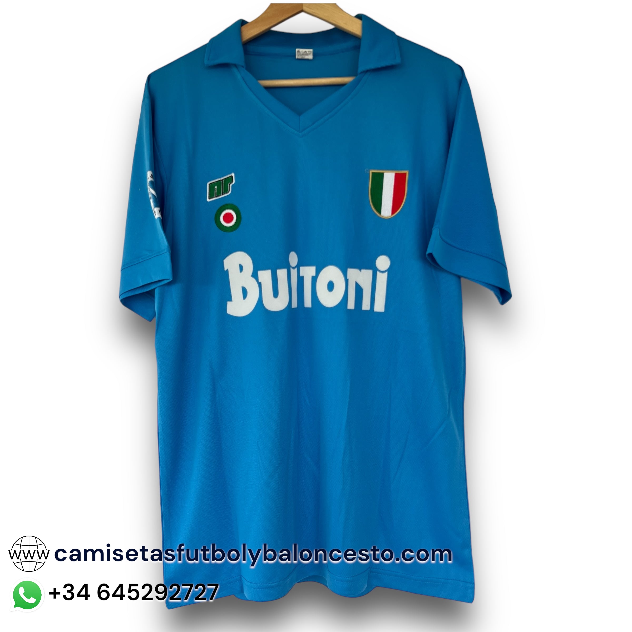 Maillot De Gardien De But SSC Napoli 1982/83 - Porté En Match Par Luciano Castellini - UHLSPORT - Collector
