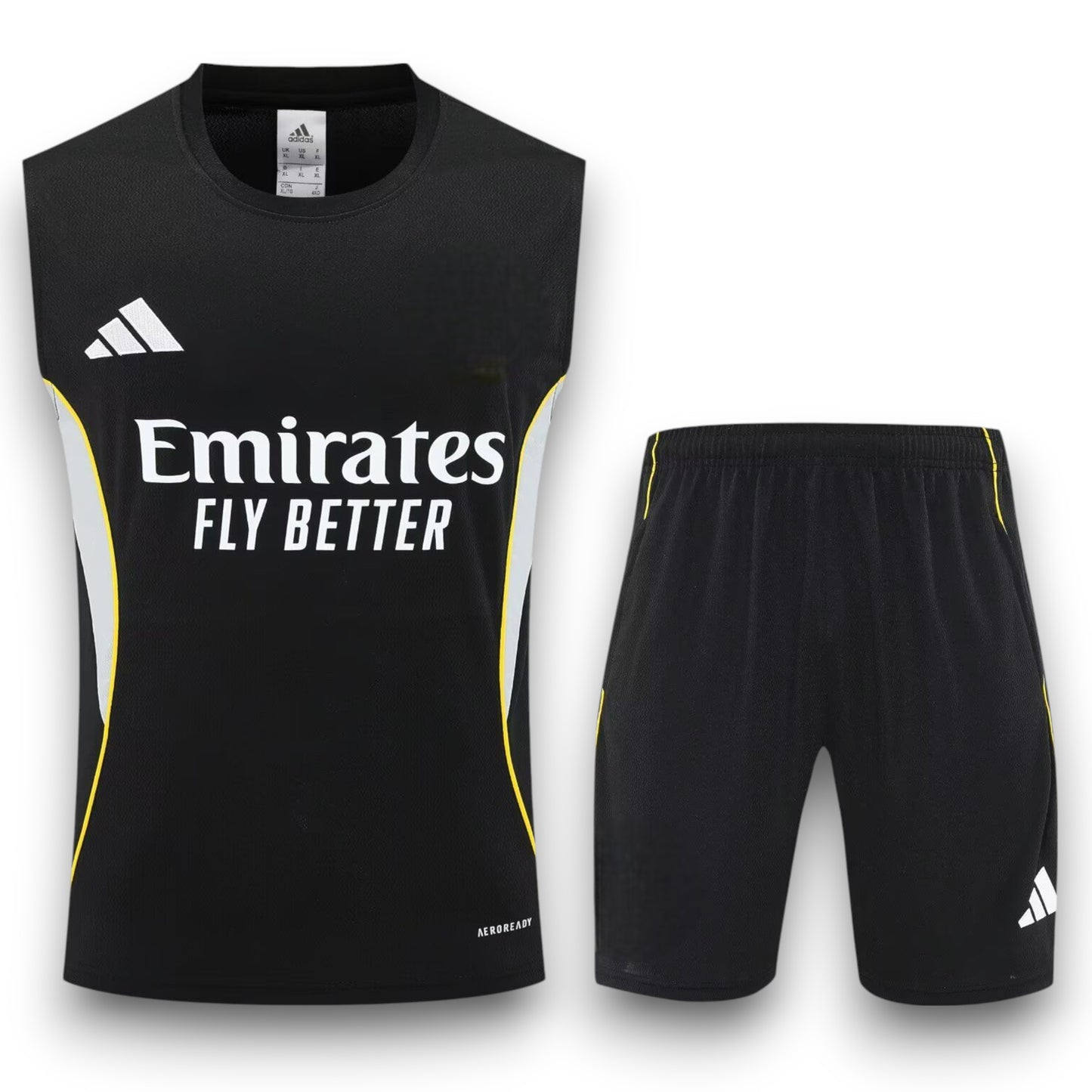 Conjunto Real Madrid 2025-2026 Visitante - Tirantes - Entrenamiento