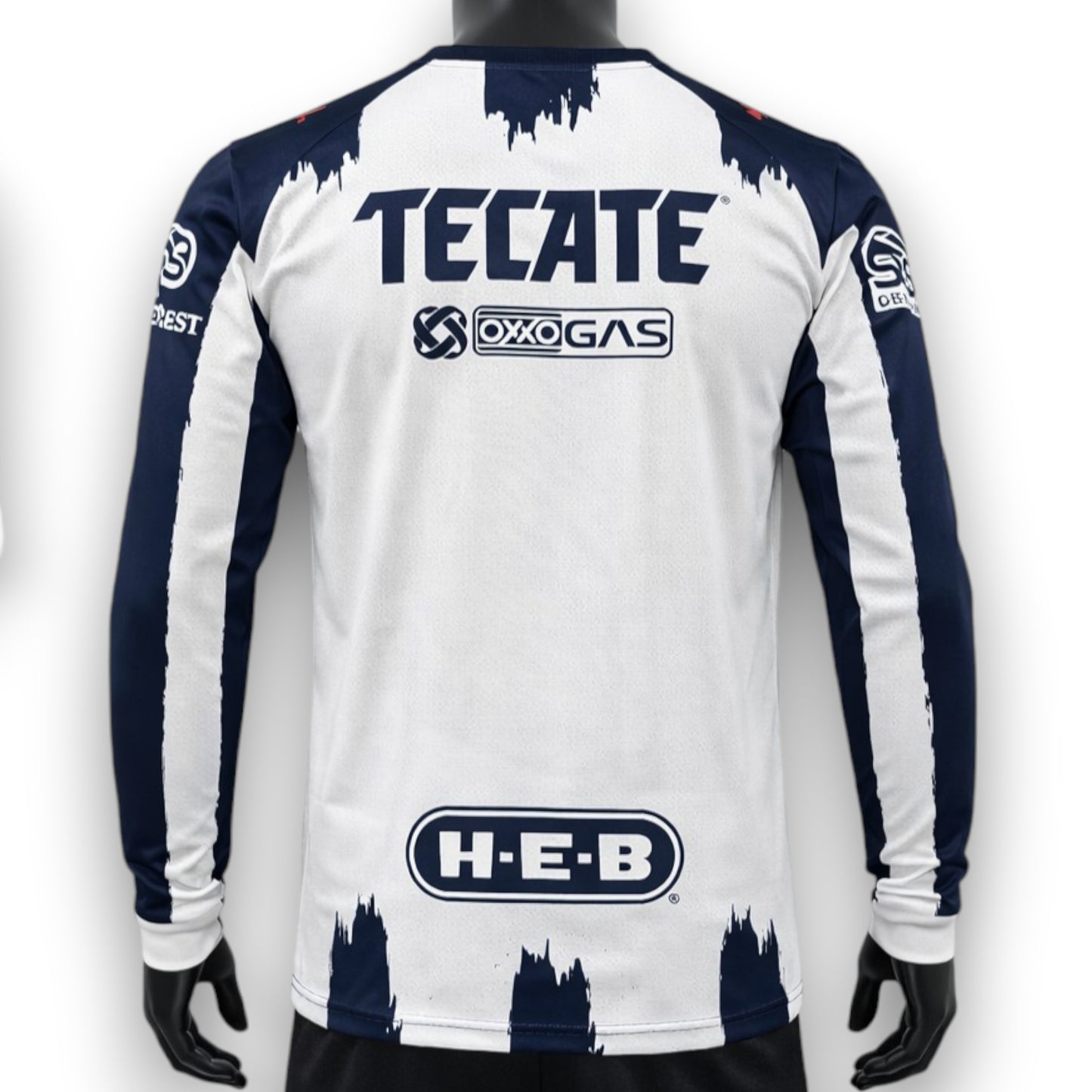 Camiseta Monterrey 2025-2026 Local Manga Larga - Versión Pro Player