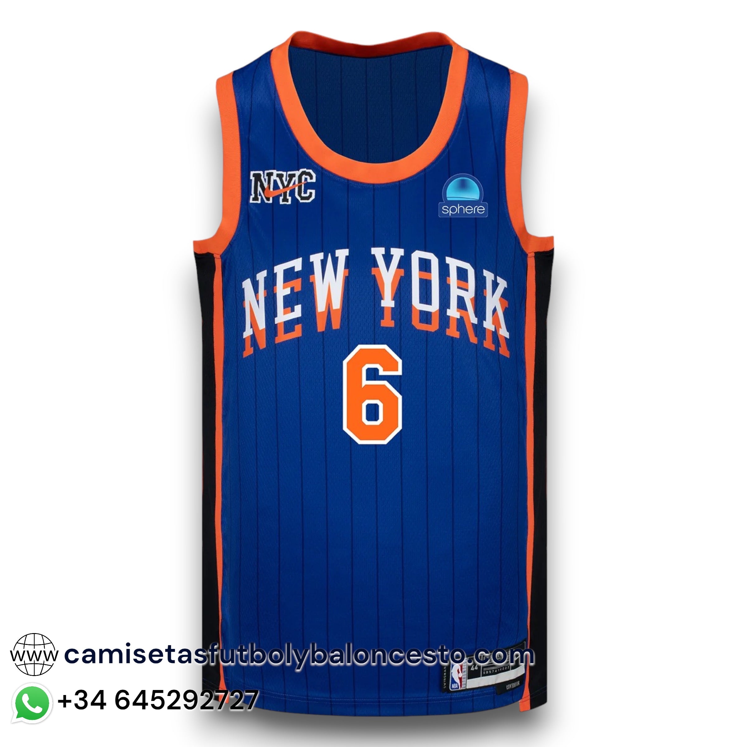 Camiseta New York Knicks City Edition 20232024 camisetasfutbolbaloncesto