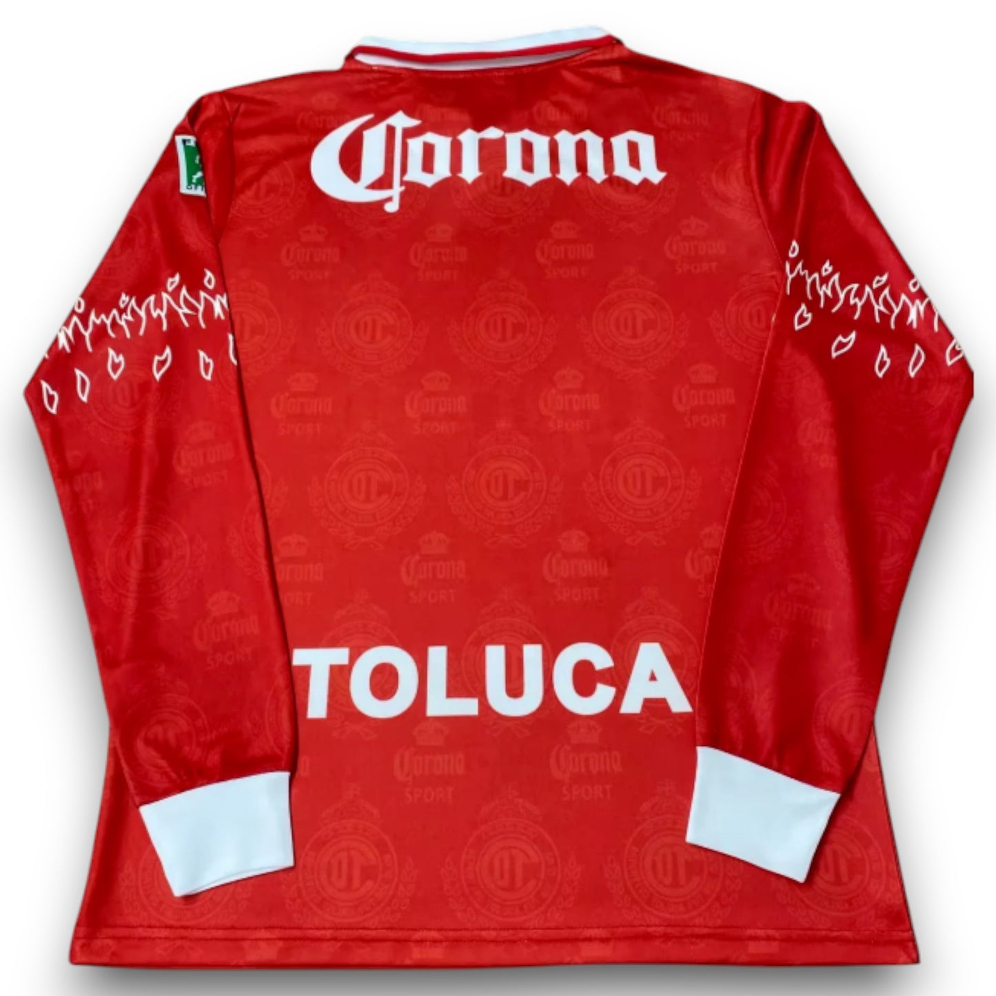 Camiseta Deportivo Toluca 1996-1997 Local Manga Larga