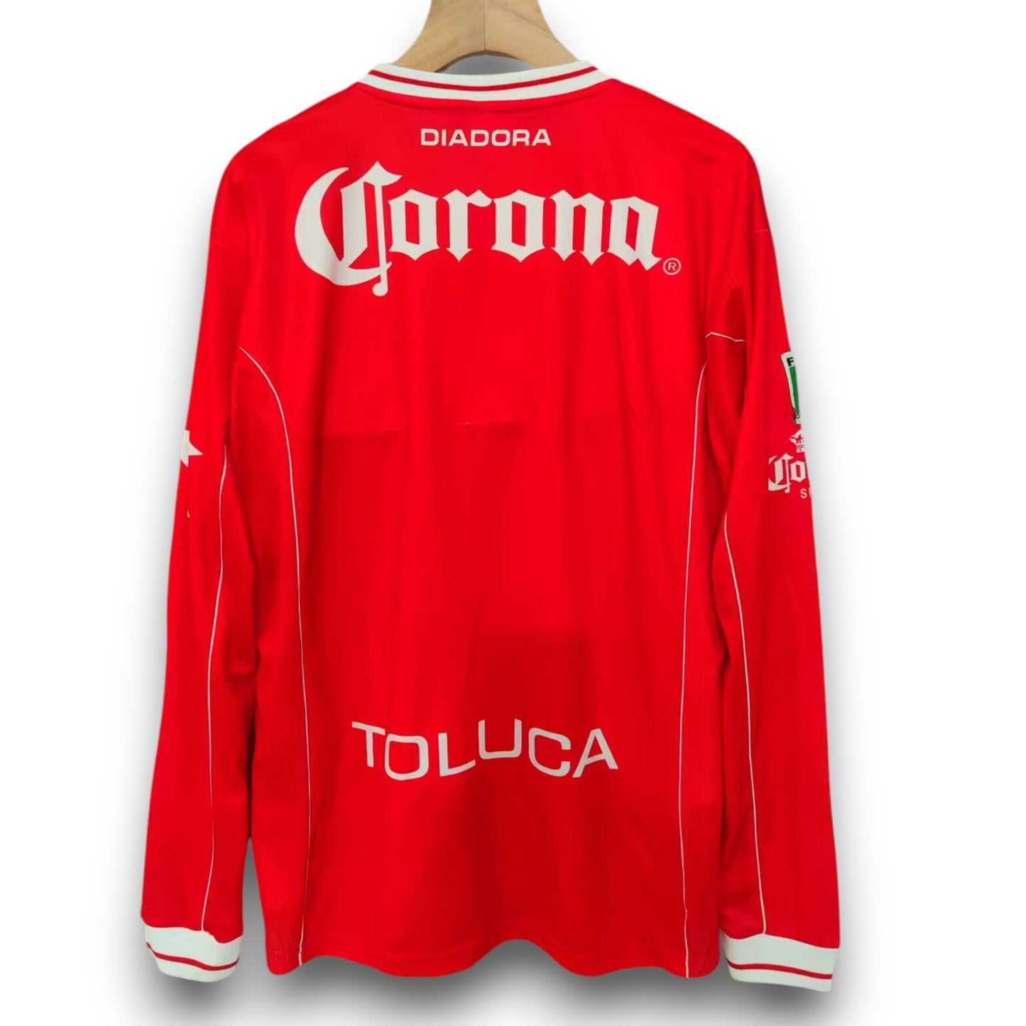 Camiseta Deportivo Toluca 1998-1999 Local Manga Larga