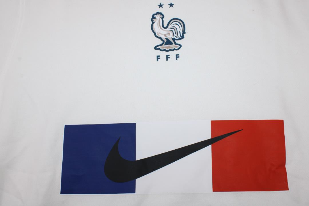 Sudadera Francia 22/23 Blanca - Sudadera Adulto