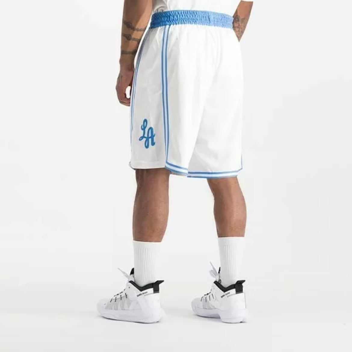 Pantalón corto NBA Los Ángeles Lakers - City Edition White-