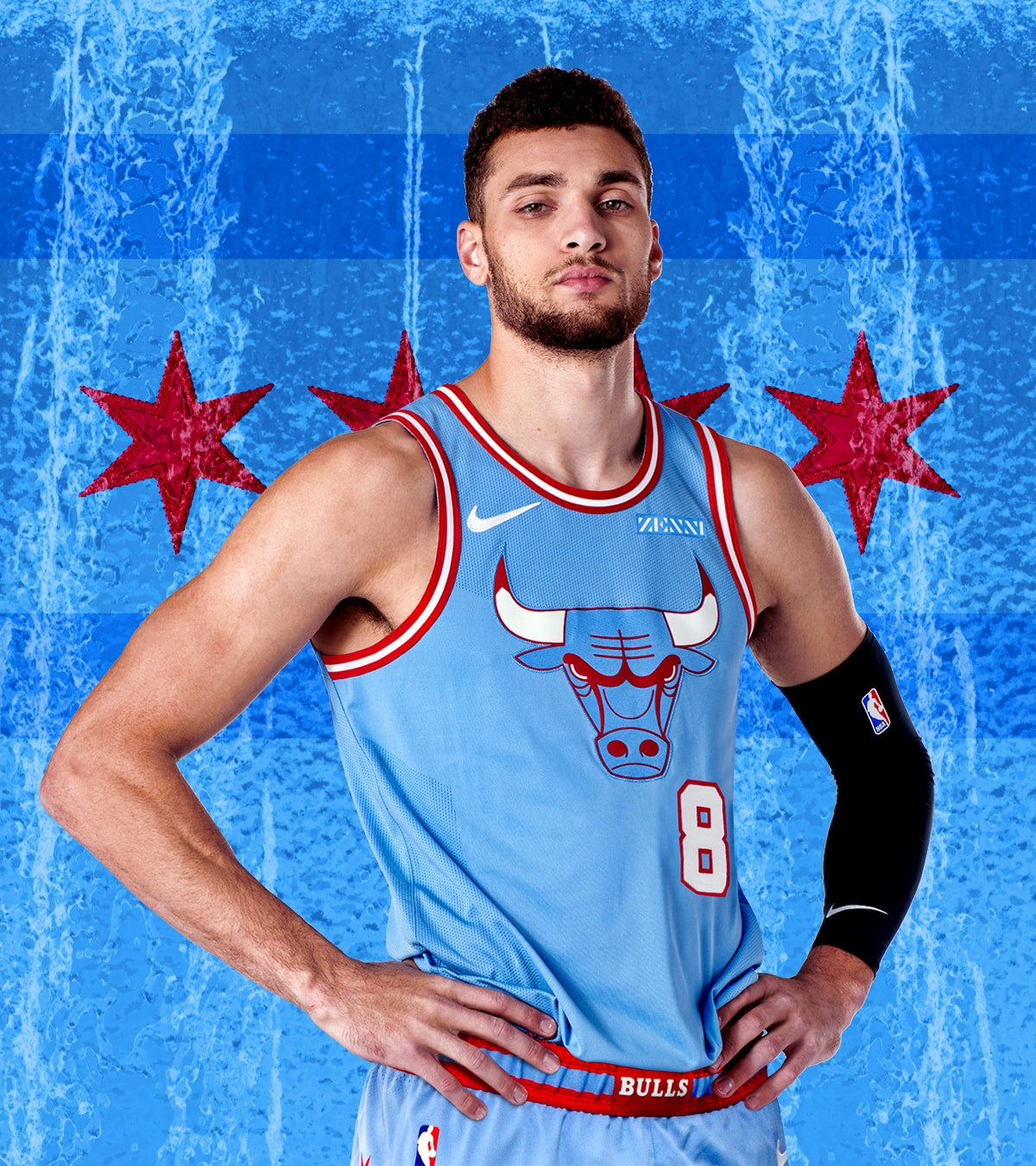 Camiseta Chicago Bulls - City Edition - 19/20