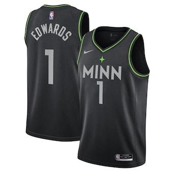 Camiseta Minnesota Timberwolves City Edition 20 21 camisetasfutbolbaloncesto