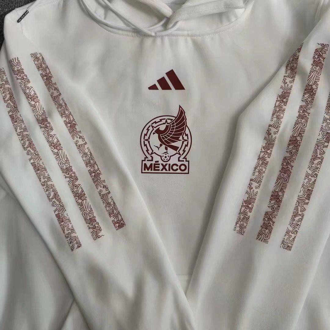 Sudadera México 22/23 Blanca - Sudadera Adulto