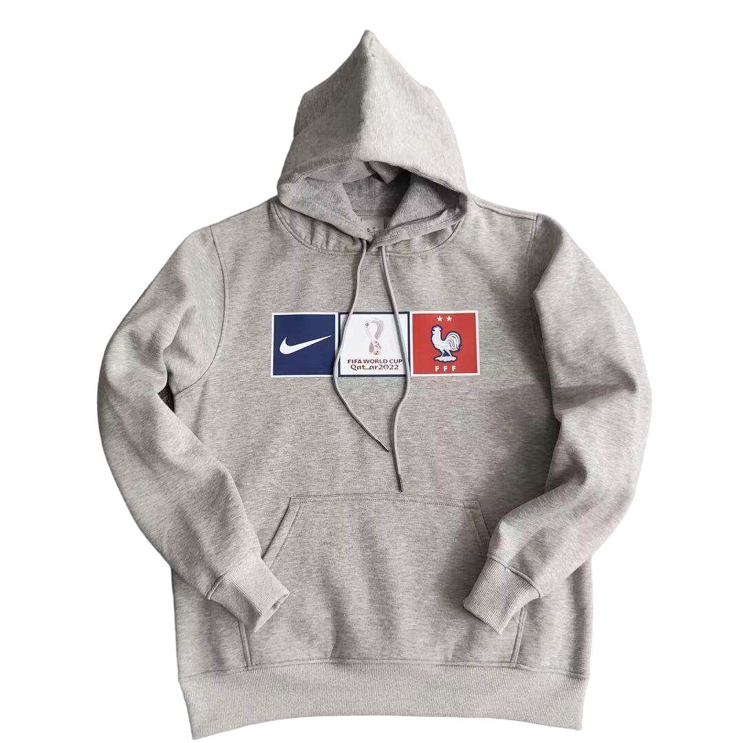 Sudadera Francia 22/23 Gris Qatar - Sudadera Adulto