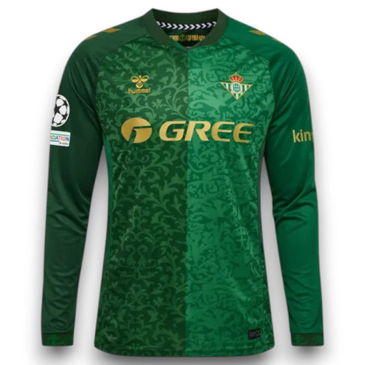 Camiseta Real Betis 2025-2026 Visitante Manga Larga