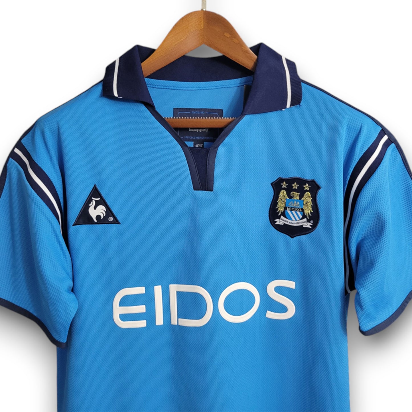 Camiseta Manchester City 2001-2002 Local