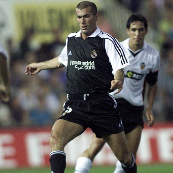 Camiseta Real Madrid 2001-2002 Visitante