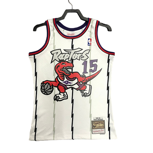 Camiseta Toronto Raptors Vince Carter - Mitchell & Ness - White