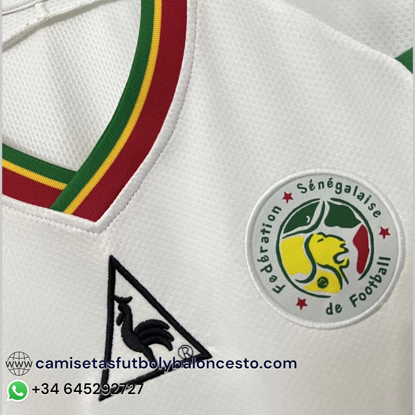 Camiseta Senegal 2002 Visitante