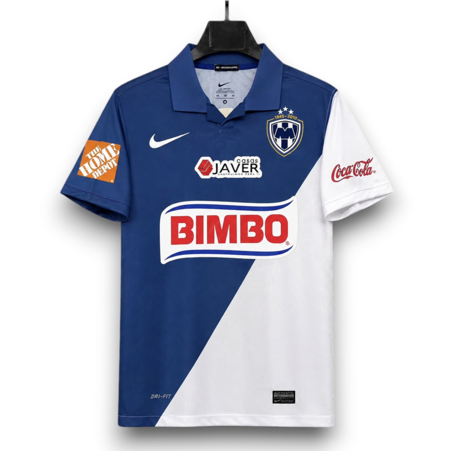 Camiseta Monterrey 2010-2011 65th Aniversario