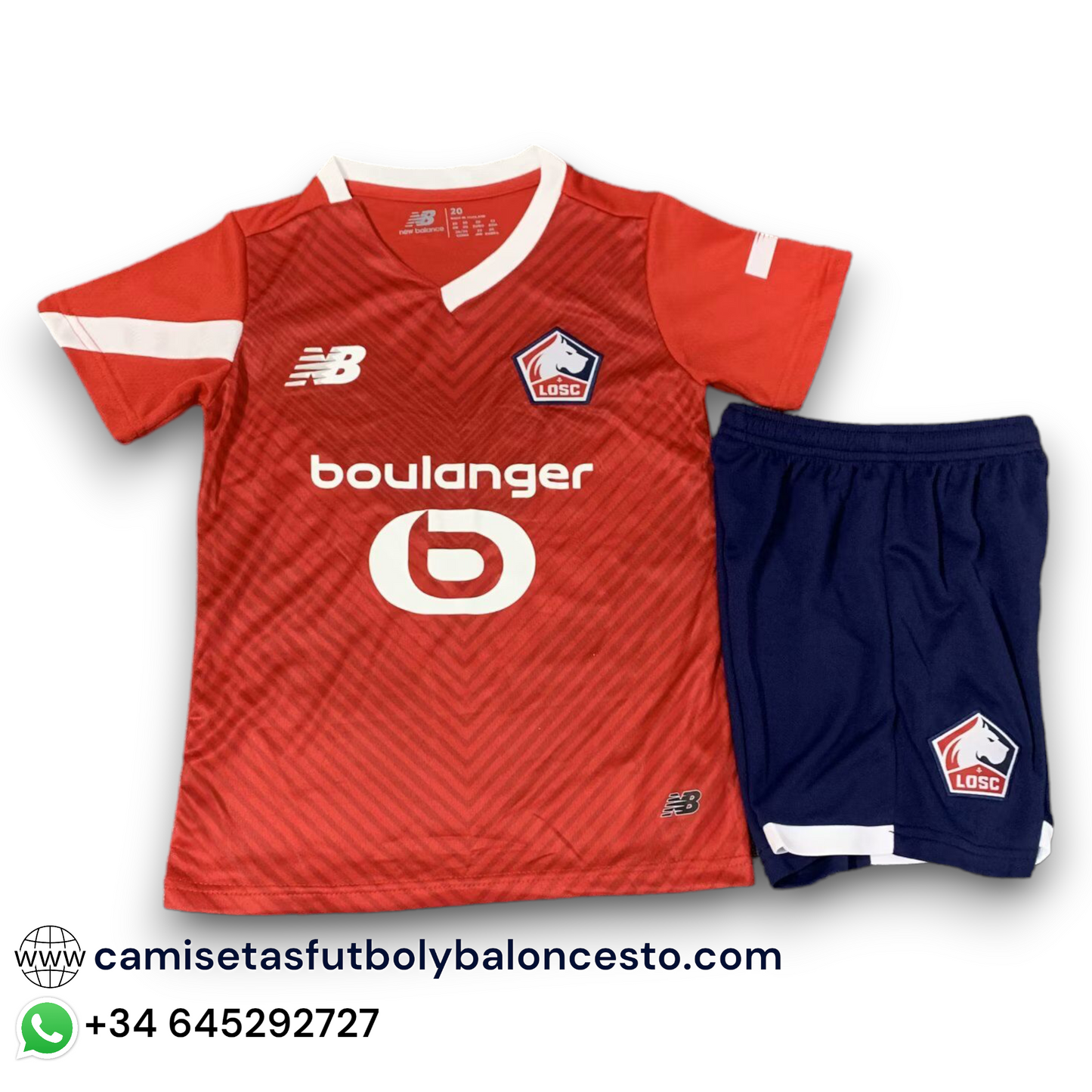 Camiseta Lille 2023-2024 Local