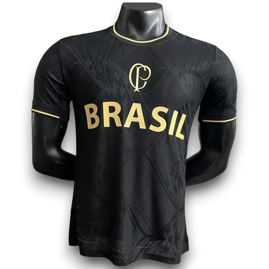 Camiseta Brasil 2026-2027 Negra Especial - Version Pro Player