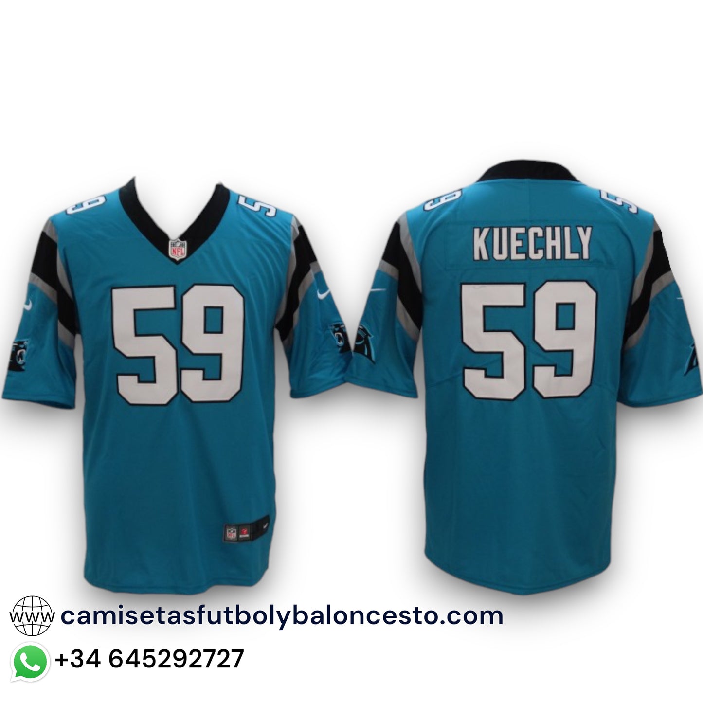 Camiseta NFL Carolina Panthers - Alternativa