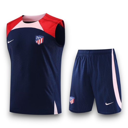 Conjunto Atlético de Madrid  2023-2024 Visitante - Tirantes - Entrenamiento