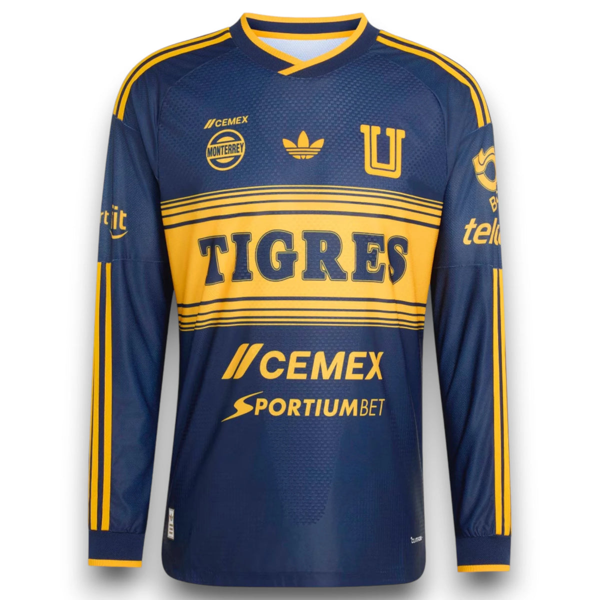 Camiseta Tigres UANL 2026-2027 Visitante Manga Larga
