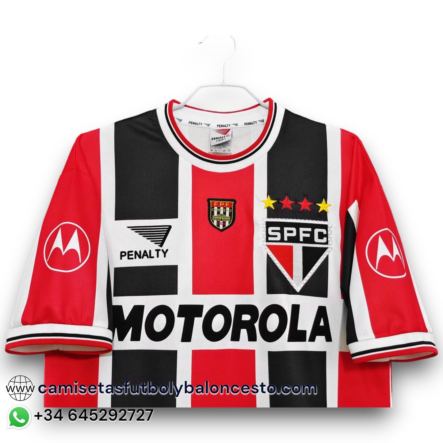 Camiseta Sao Paulo 2000 Visitante