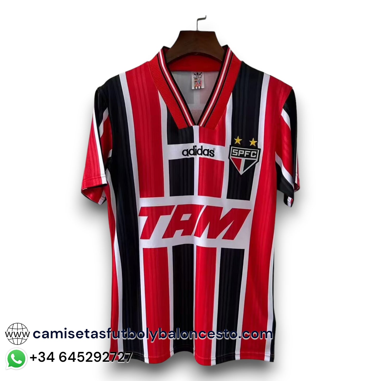 Camiseta Sao Paulo 1996 Visitante