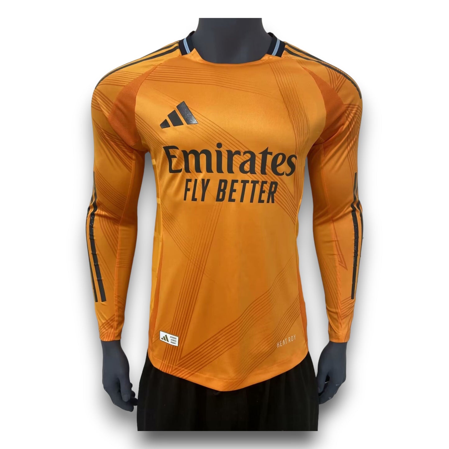 Camiseta Real Madrid 2024-2025 Visitante Manga Larga- Pro Player