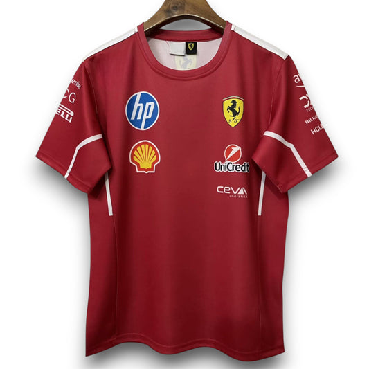 Camiseta Ferrari F1 2025 - Rojo
