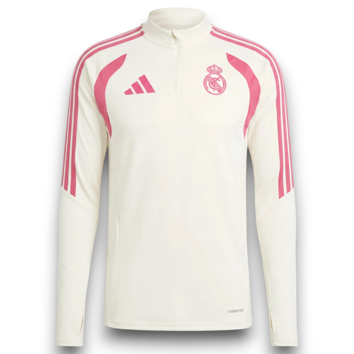Sudadera Real Madrid 2026-2027 Blanco Entrenamiento