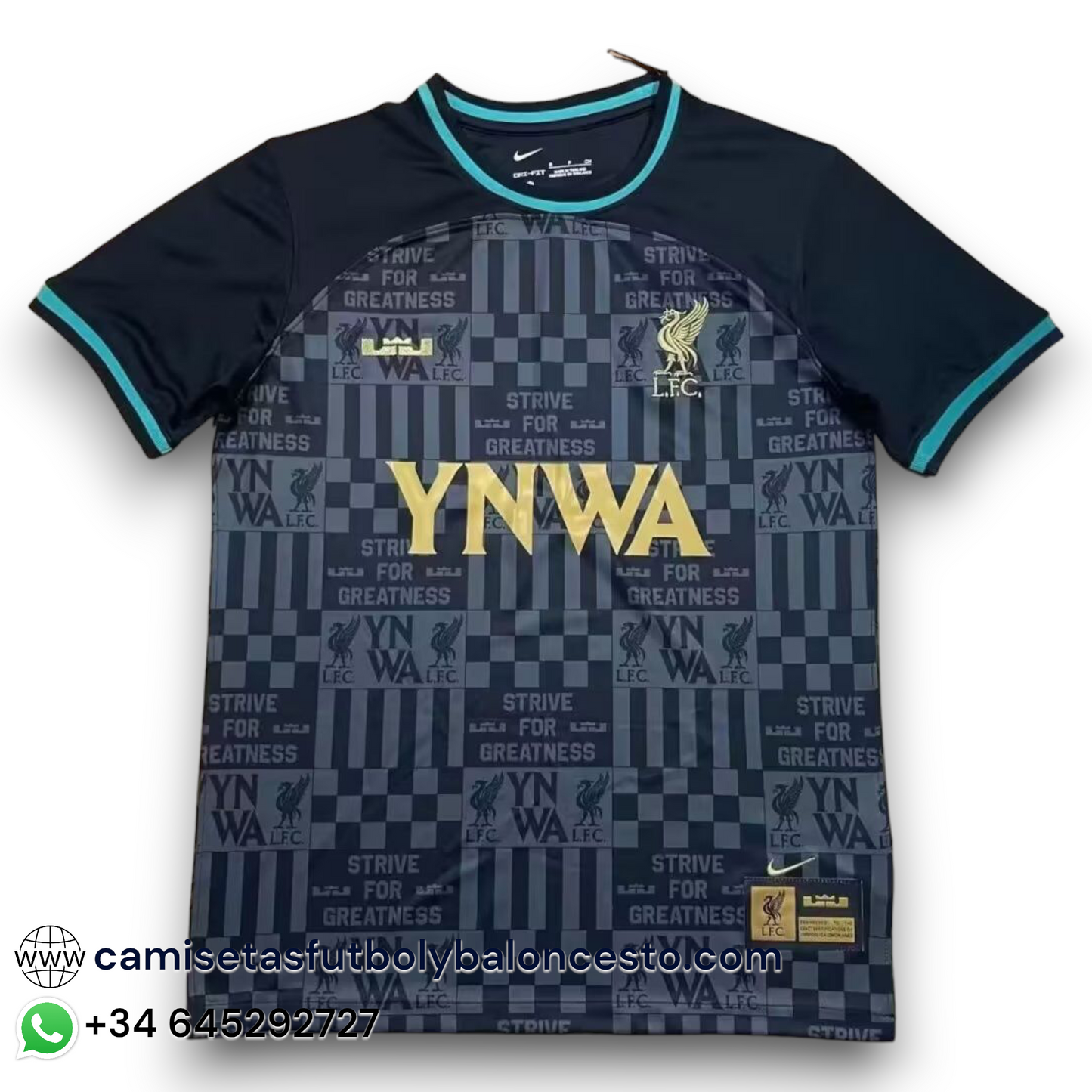 Camiseta Liverpool x LeBron James 2023-2024