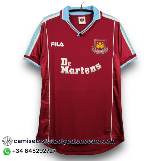 Camiseta West Ham 1999-2001 Local