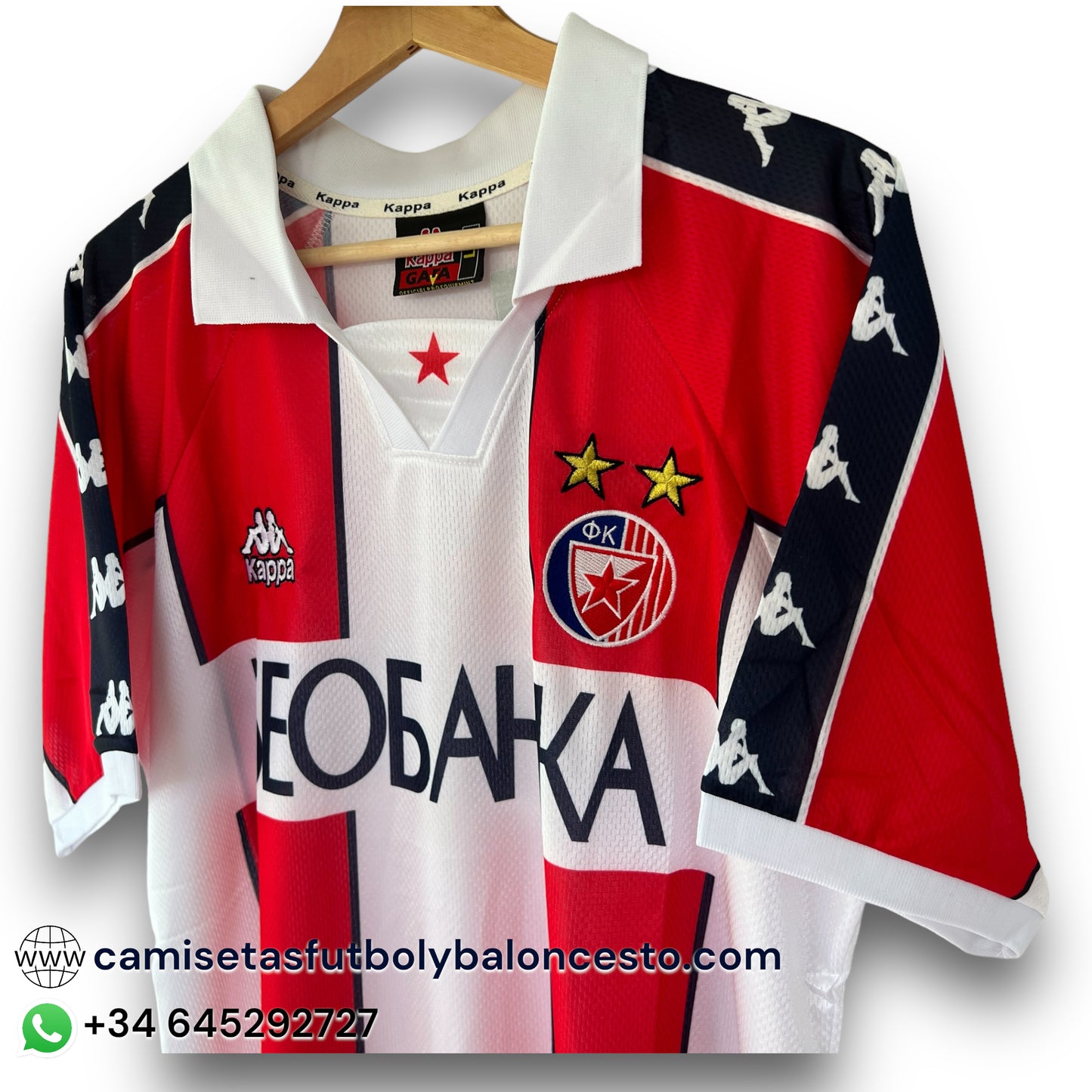 Camiseta Estrella Roja 1995-1997 Local