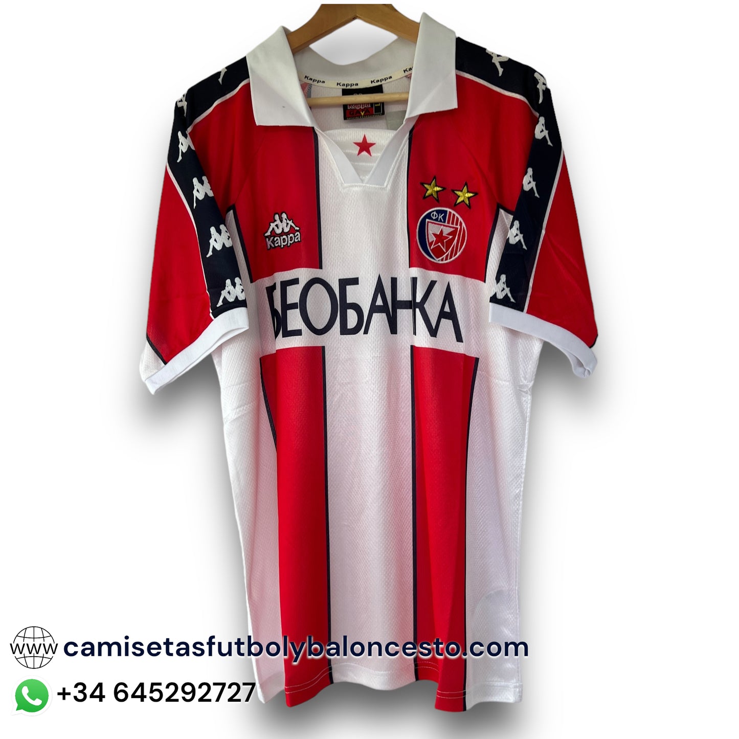 Camiseta Estrella Roja 1995-1997 Local