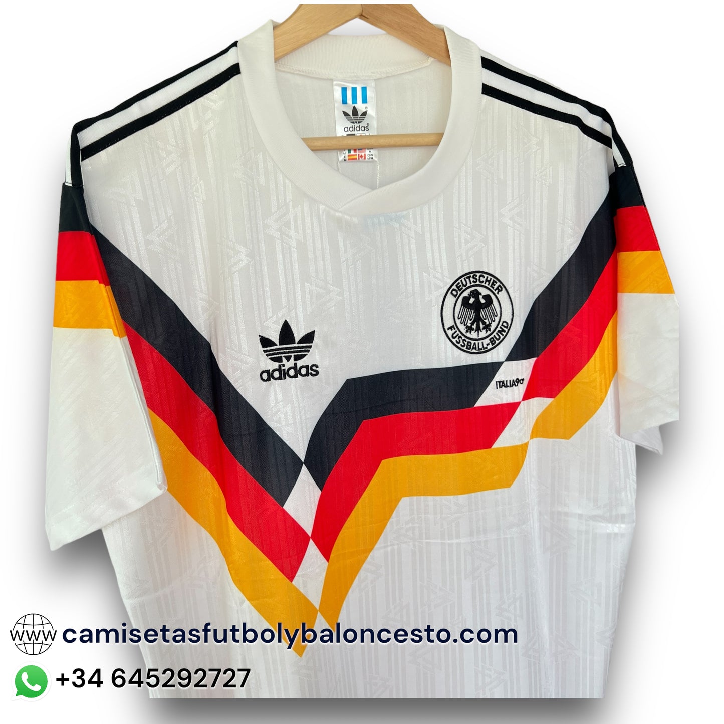 Camiseta Alemania 1990 Local