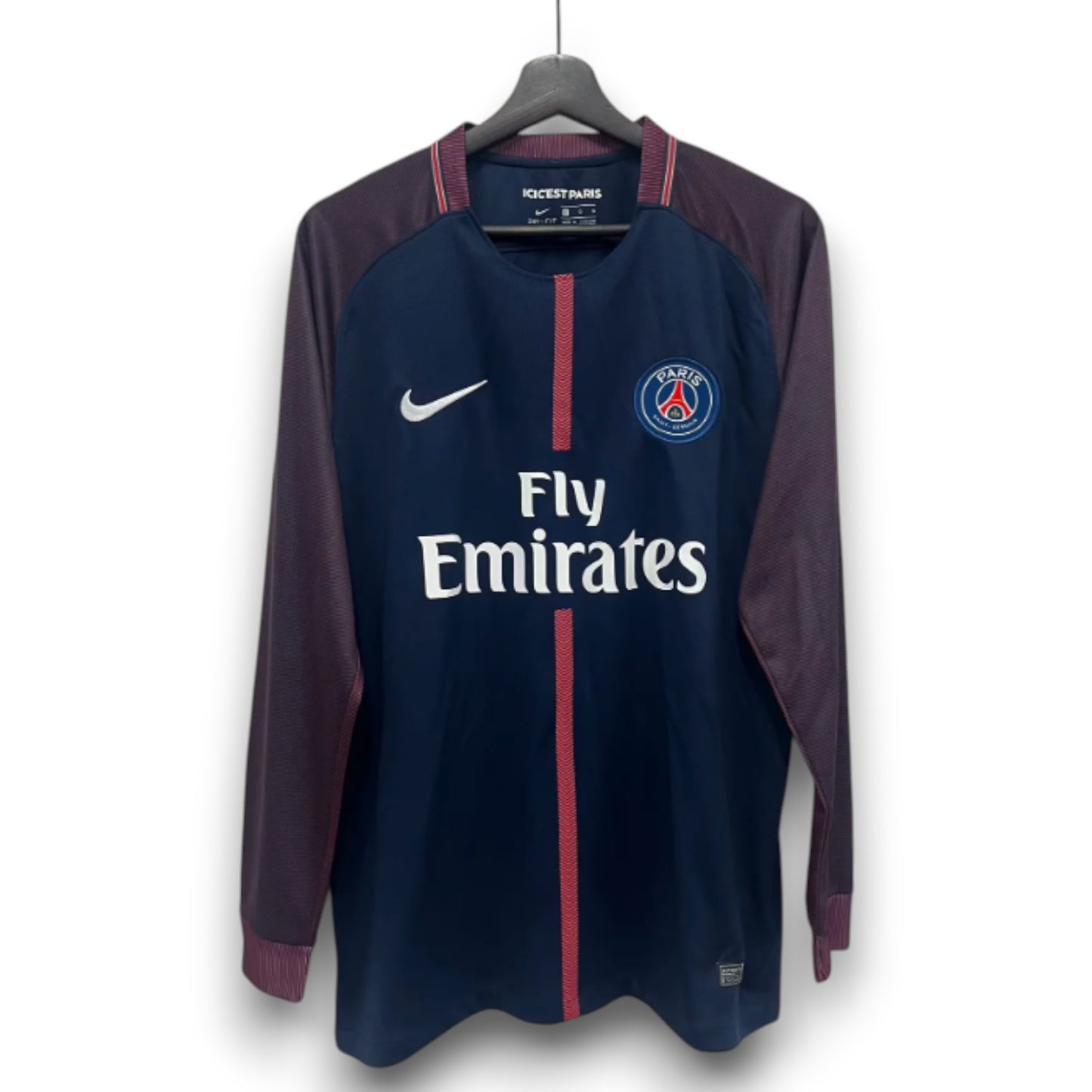 Camiseta Paris 2017-2018 Local Manga Larga