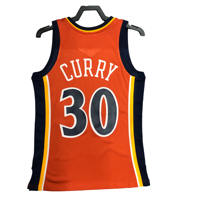 Camiseta Warriors Curry - Mitchell & Ness- Orange