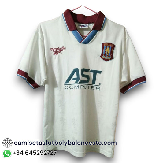 Camiseta Aston Villa 1995-1996 Visitante