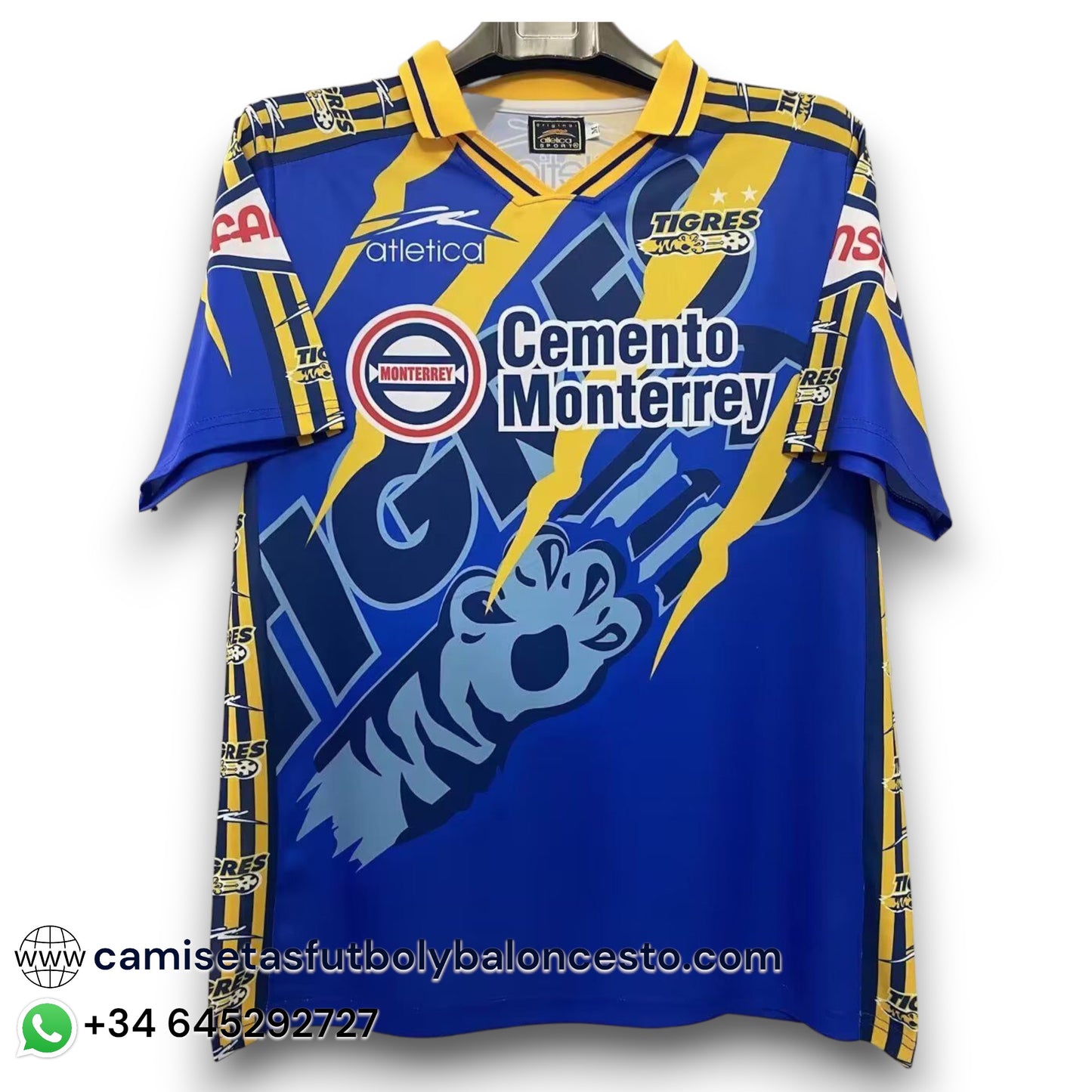 Camiseta Tigres 1997-1998 Alternativa