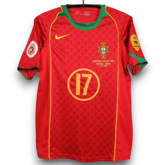 Camiseta Portugal 2004 Local - Final Eurocopa