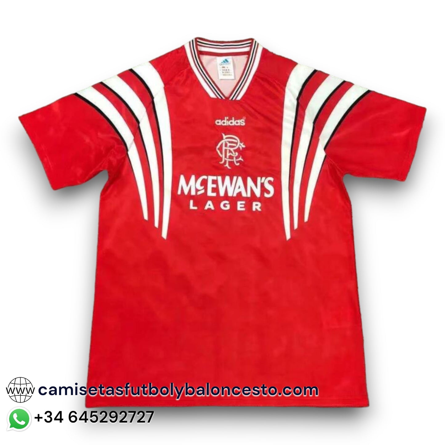 Camiseta Rangers 1996-1997 Alternativa